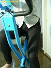 ソフトデニム女性の自転車こぎの股間モリマン！ #2
