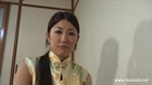 Shiatsu and nipple licking handjob of Asian massage girl in cheongsam! Main camera version #4