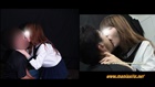 Half beauty Kathy's spit and thick kiss (2-screen video)